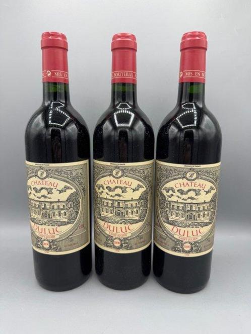 2000 Chateau Duluc, 2nd wine of Ch Branaire-Ducru -, Verzamelen, Wijnen