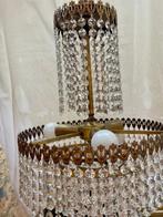 Plafondlamp (5) - Messing, Glas, Kristal - Kroonluchters en, Antiek en Kunst