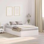vidaXL Opbergbedframe Wit 120 x 190 cm, Huis en Inrichting, Slaapkamer | Bedden, Verzenden, Nieuw