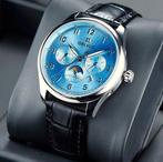 Oblvlo - Automatic - CALENDAR - Moon Sun - Tiffany Ice -, Nieuw