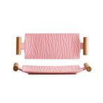 Langwerpig Sushi Bord Met Handvatten - Roze - Servies, Verzenden, Nieuw