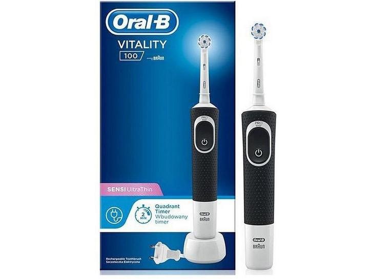 Oral-B Vitality 100 - Elektrische Tandenborstel - PRO-Timer, Handtassen en Accessoires, Uiterlijk | Mondverzorging, Nieuw, Verzenden