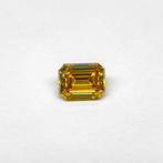 1 pcs Diamant (Natuurlijk gekleurd) - 1.05 ct - Smaragd -, Handtassen en Accessoires, Edelstenen, Nieuw