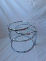 Leitmotiv - Bijzettafel - Double swivel - chroom en glas