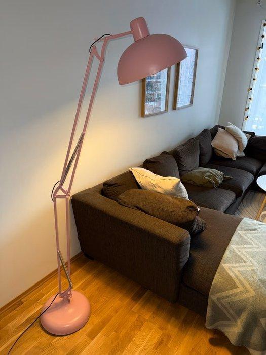 Staande lamp - Staal - 190cm - Roze, Antiek en Kunst, Kunst | Designobjecten