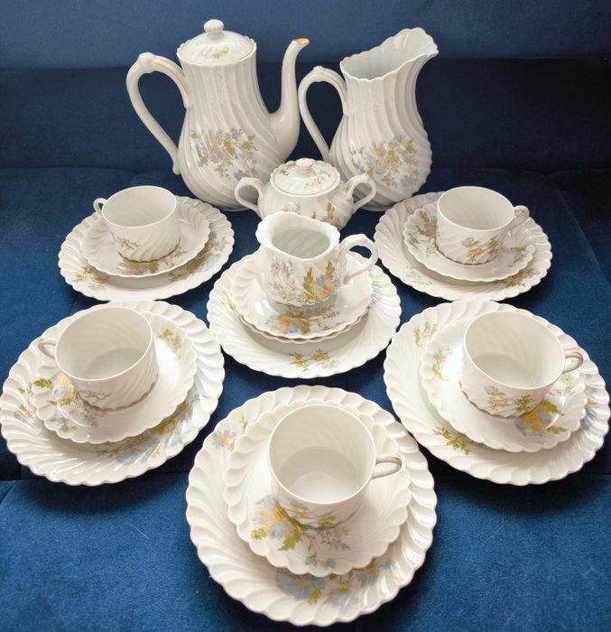 Haviland & Co. Limoges - Koffie- en theeservies (21) -, Antiquités & Art, Antiquités | Meubles | Tables