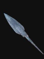 Grèce Top Patina Bronze Lance (Sans prix de réserve), Antiquités & Art