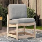 vidaXL Tuinstoel 50,5x55x77 cm massief grenenhout, Tuin en Terras, Tuinsets en Loungesets, Verzenden, Nieuw