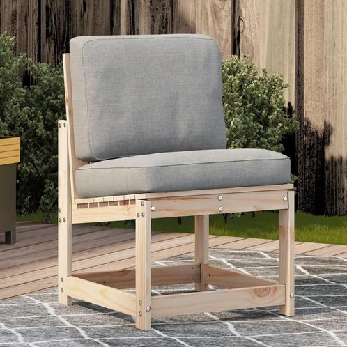 vidaXL Tuinstoel 50,5x55x77 cm massief grenenhout, Tuin en Terras, Tuinsets en Loungesets, Nieuw, Verzenden