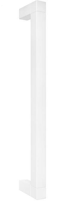 Set deurgrepen SQUARE JB320 PA 300 mm mat wit, Doe-het-zelf en Bouw, Hang- en Sluitwerk, Klink of Kruk, Nieuw, Overige materialen