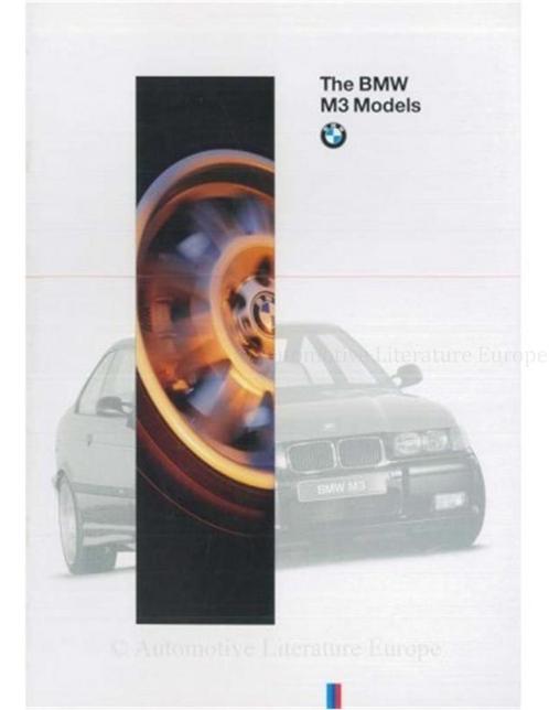 1995 BMW M3 BROCHURE ENGELS, Livres, Autos | Brochures & Magazines