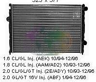 VOLKSWAGEN PASSAT, B4, 1993-1996 - RADIATEUR, 1.6/ 1.8/ 2..., Autos : Pièces & Accessoires, Autres pièces automobiles, Envoi