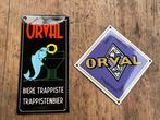 BIERE D´ ORVAL Trappistenbier Vintage Werbeschilder -