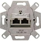 KOPP UTP RJ45 Stopcontact 2-voudig CAT6 - Inbouw Wandcontact, Verzenden, Nieuw