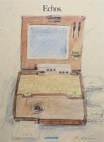 Ettore Sottsass & Michele De Lucchi - Olivetti - 3 grandi, Antiek en Kunst, Kunst | Tekeningen en Fotografie