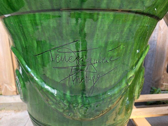 Vaas (2) - Terracotta - XL Original Anduze, Antiek en Kunst, Curiosa en Brocante