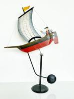 Sculpture, Vintage Balancing Toy – Handcrafted Metal