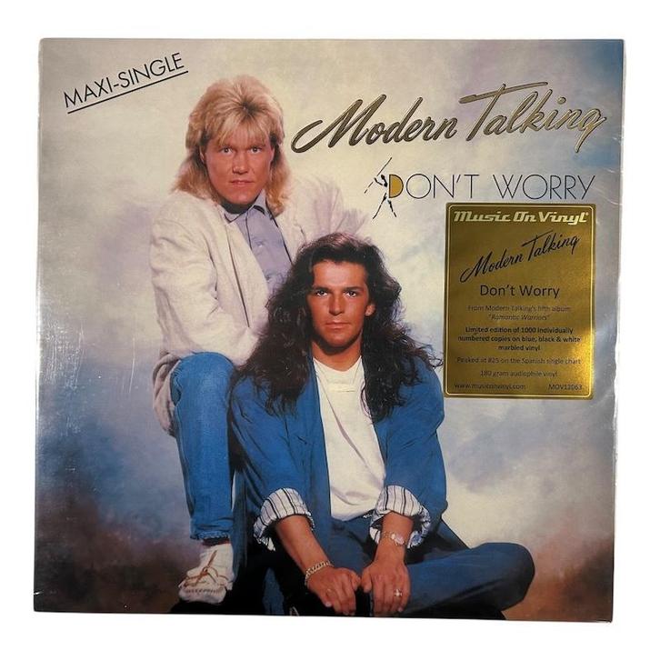 Modern Talking - Dont Worry Maxi-Single Limited Edition, CD & DVD, Vinyles | Autres Vinyles, Envoi