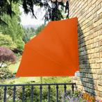 vidaXL Balkonscherm inklapbaar 140x140 cm terracottakleurig, Verzenden, Nieuw