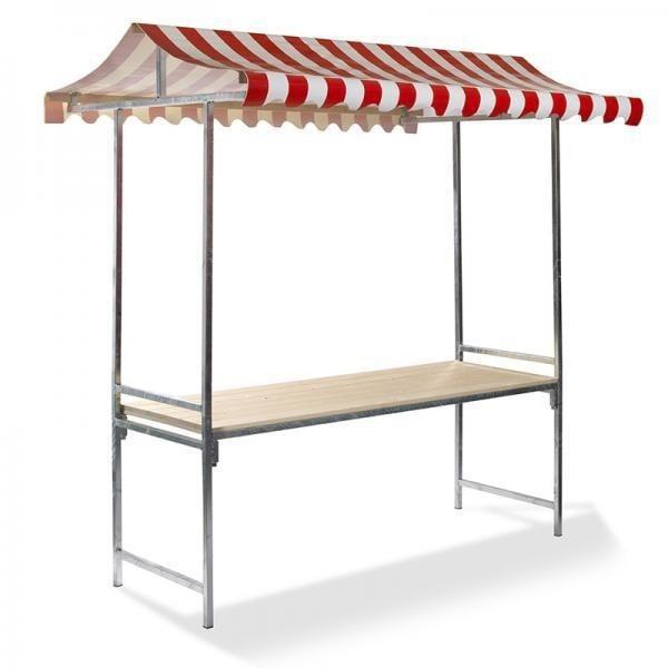 Marktkraam Professional rood/wit | 2000x1510x2320(h)mm VEBA, Zakelijke goederen, Horeca | Keukenapparatuur, Nieuw in verpakking