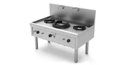 Unni-cooking Gas Wok Fornuis 1 Wok Brander, Zakelijke goederen, Horeca | Keukenapparatuur, Ophalen of Verzenden