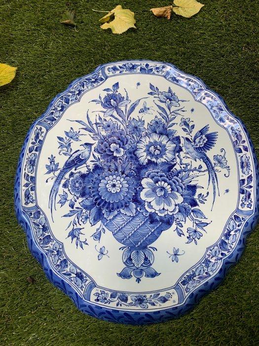 De Porceleyne Fles, Delft - Bord - Delfts blauw - 1999, Antiek en Kunst, Antiek | Glaswerk en Kristal