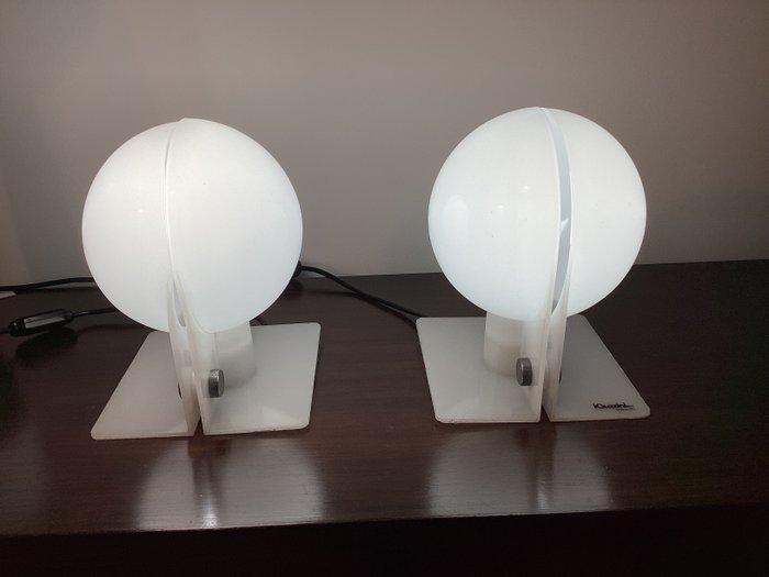 iGuzzini - Sergio Brazzoli - Lampe de table (2) - Sirio -, Antiquités & Art, Antiquités | Éclairage