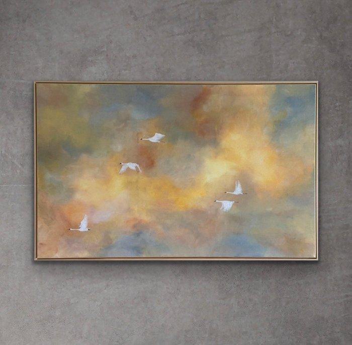 CORNÉA art - Le Retour des Ailes, Antiquités & Art, Art | Peinture | Moderne