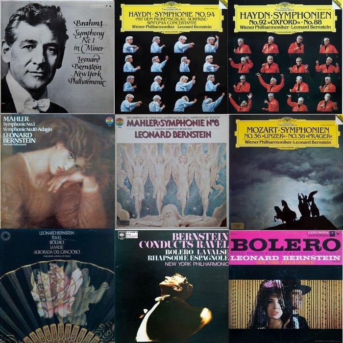 Leonard Bernstein - Excellent Collection of 23 Vinyl Albums, Cd's en Dvd's, Vinyl Singles