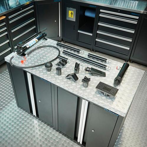 Datona Hydraulische uitdeukset - 10 ton - Datona - Zwart, Doe-het-zelf en Bouw, Werkbanken, Ophalen of Verzenden