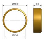 WIFO bronzen lager Ø150x130-L50 | AXW429023, Verzenden