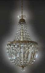 Lustre - mongolfière - Verre, Laiton