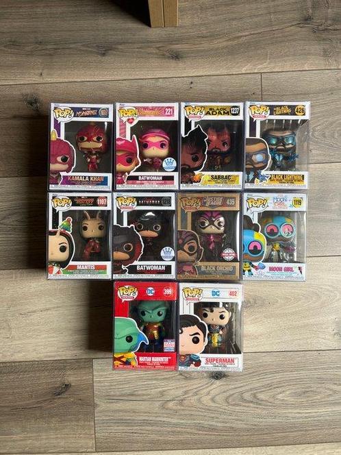 Funko  - Funko Pop DC and MARVEL Collection of 10, Antiek en Kunst, Antiek | Speelgoed
