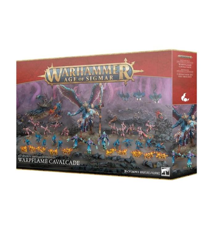 Disciples of Tzeentch Warpflame Cavalcade (Warhammer Age of, Hobby & Loisirs créatifs, Wargaming, Enlèvement ou Envoi