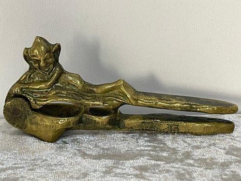 Notenkraker - Koper - Notenkraker, Antiek en Kunst, Curiosa en Brocante