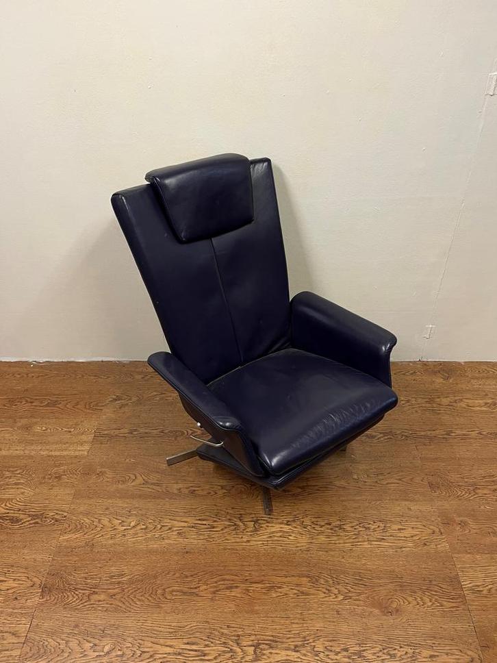 2ehands Sta op stoel (echt leder) S3190- Vintage/Café, Huis en Inrichting, Fauteuils, Ophalen