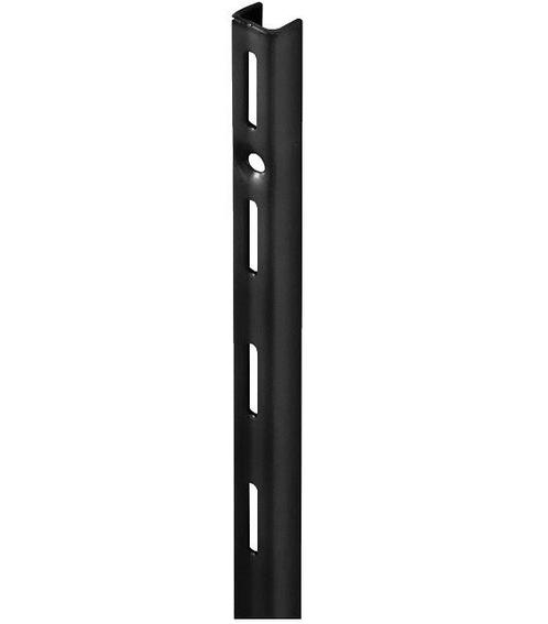 Wandrail enkel 1995 mm zwart, Huis en Inrichting, Woonaccessoires | Wandplanken en Boekenplanken, Nieuw