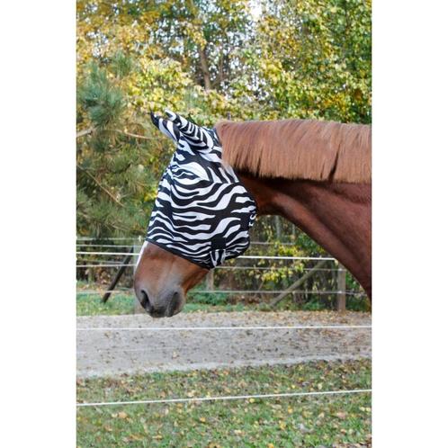 Vliegenmasker zebra incl.oorbescherming, volbloed - kerbl, Dieren en Toebehoren, Paarden en Pony's | Overige Paardenspullen, Nieuw