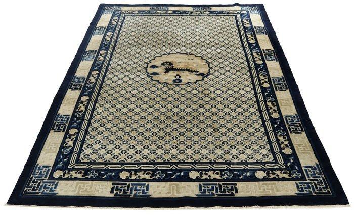 Antiek Chinees tapijt – met de hand geknoopt - Vloerkleed -, Huis en Inrichting, Stoffering | Tapijten en Vloerkleden