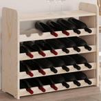 vidaXL Casier à vin et panneau supérieur 67,5x25x60 cm, Maison & Meubles, Verzenden, Neuf