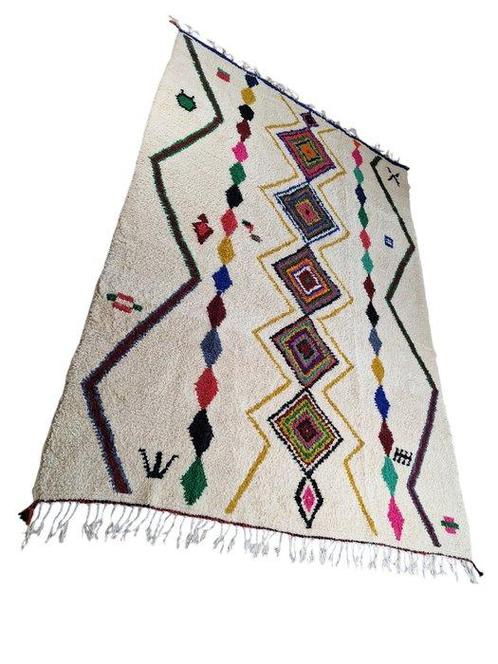 Beni Mellal- Berber Tapijt - Berbertapijt vloerkleed Beni, Antiek en Kunst, Kunst | Designobjecten