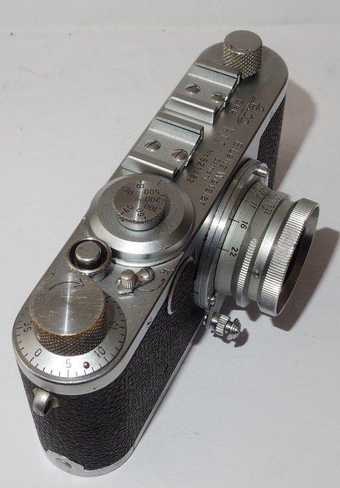 Leica Ic with very rare PTT engraving - 1951 - Summaron, Collections, Appareils photo & Matériel cinématographique