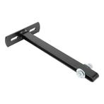 WENTEX® Eurotrack - Wandarm afstandhouder 300mm zwart, Verzenden, Nieuw