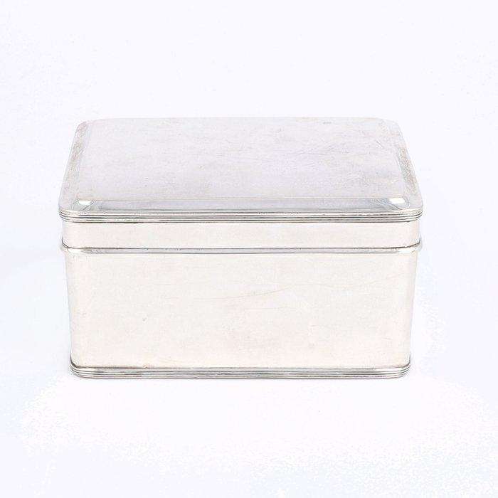 Rudolph J. de Ruiter (s-Gravenhage 1923) - Pot à biscuits -, Antiquités & Art, Antiquités | Argent & Or