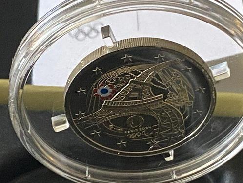 Frankrijk. 2 Euro 2024 La Tour Eiffel Danse Proof (Zonder, Postzegels en Munten, Munten | Europa | Euromunten