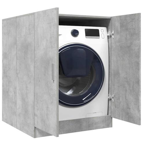 vidaXL Wasmachinekast 71x71,5x91,5 cm betongrijs, Elektronische apparatuur, Wasmachines, Nieuw, Verzenden