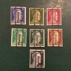 Oostenrijk 1945 - Grazer opdruk : volledige emissie met de, Gestempeld