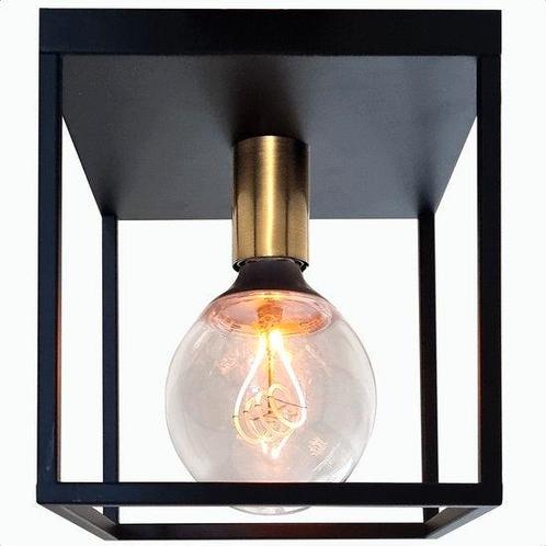Tweedekans | Goliving Plafondlamp Industrieel – Plafonniere, Huis en Inrichting, Lampen | Hanglampen, Ophalen of Verzenden