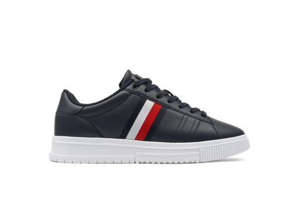 Veiling - Tommy Hilfiger Supercup Leather Desert Sky - 41, Kleding | Heren, Schoenen