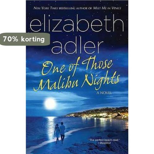 One Of Those Malibu Nights 9780312557256 Elizabeth Adler, Boeken, Overige Boeken, Gelezen, Verzenden
